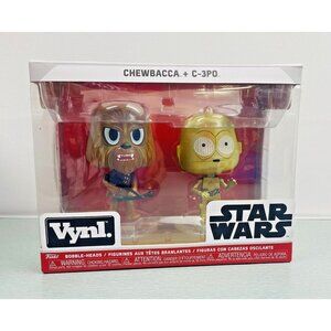 Star Wars Chewbacca + C-3PO Funko Vinyl Figure Figurine Pop  Collectors Chewy